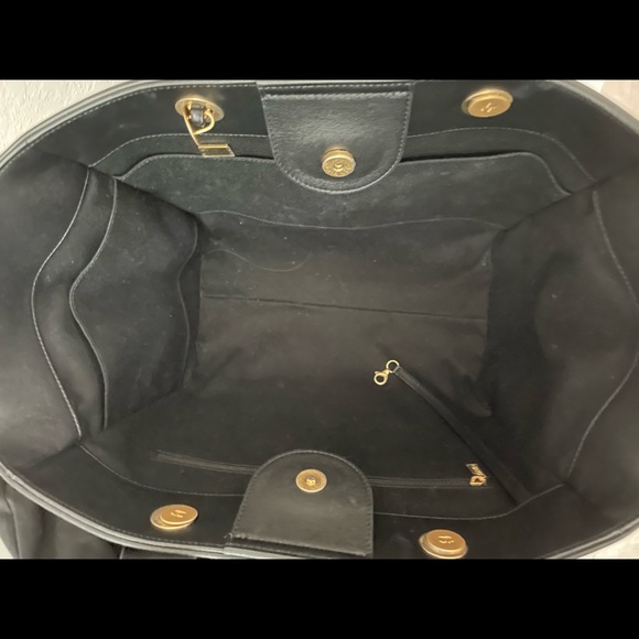 Chanel large Deauville bag with crochet. Extremely rare bag! - Picture 6 of 10